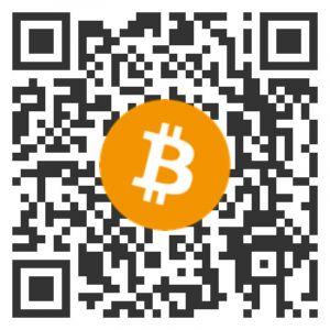 accept bitcoin in business QR code